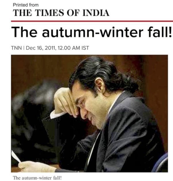 The autumn-winter fall! - Times of India