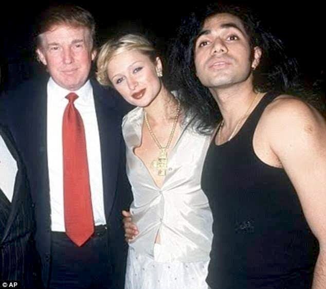 Donald Trump, Paris Hilton and  Anand Jon