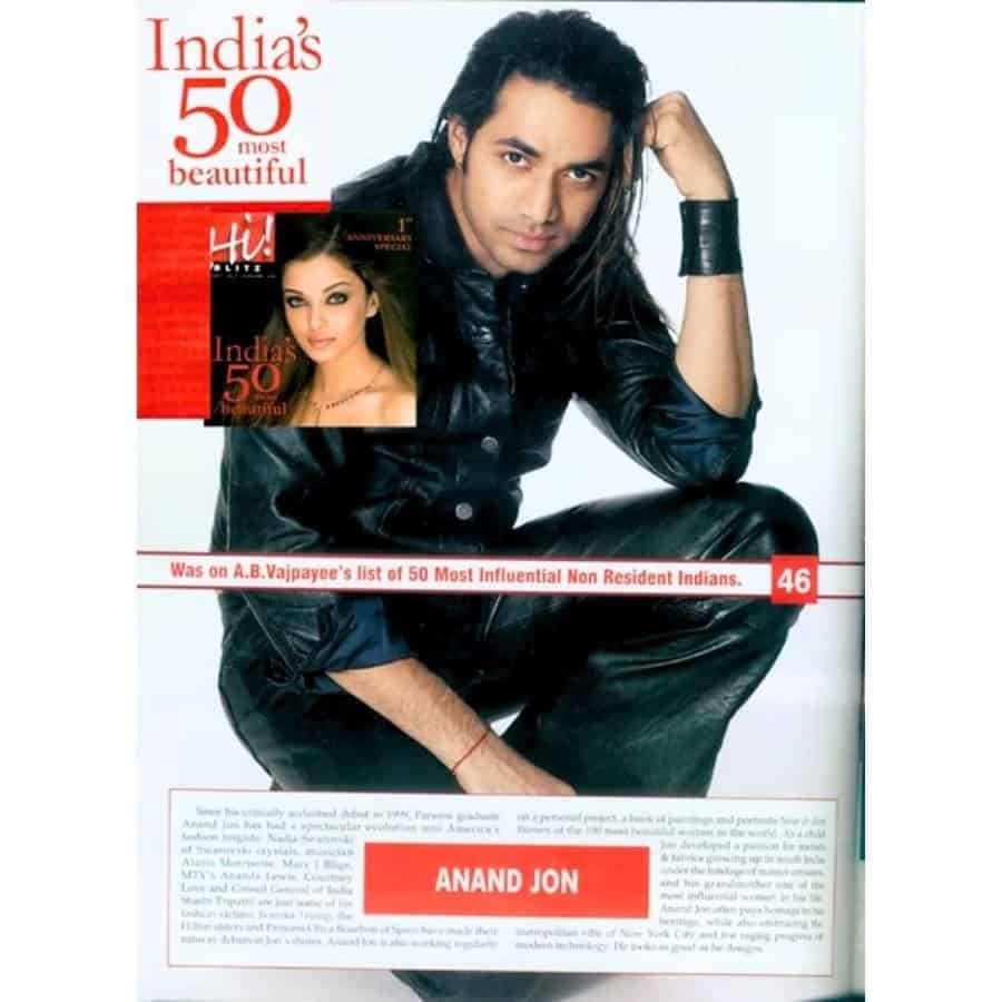 Anand Jon In Indias 50 Most Besutiful