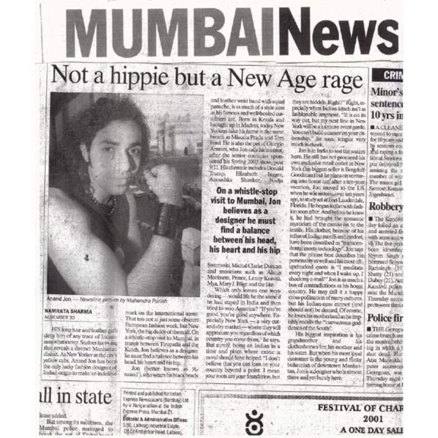 Anand Jon on Mumbai News