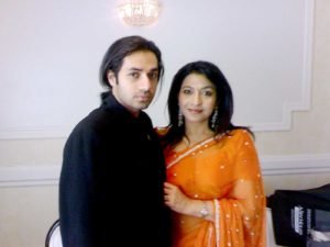 Anand Jon with Mother Shashi