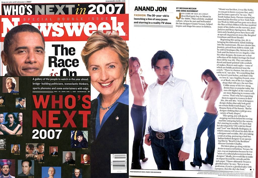 Anand Jon Newsweek whos next